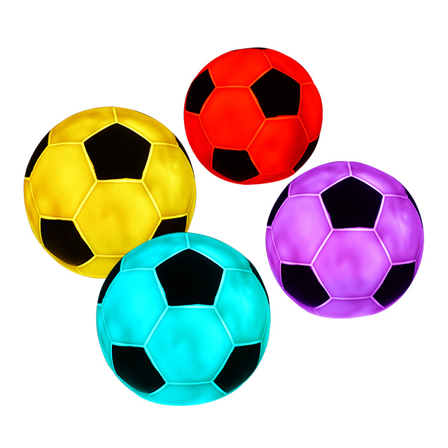 Vibrant Football Lights—dynamic LED glow mimics game-day energy, casting bold, sporty hues for a unique visual thrill in rooms, parties, or man caves.